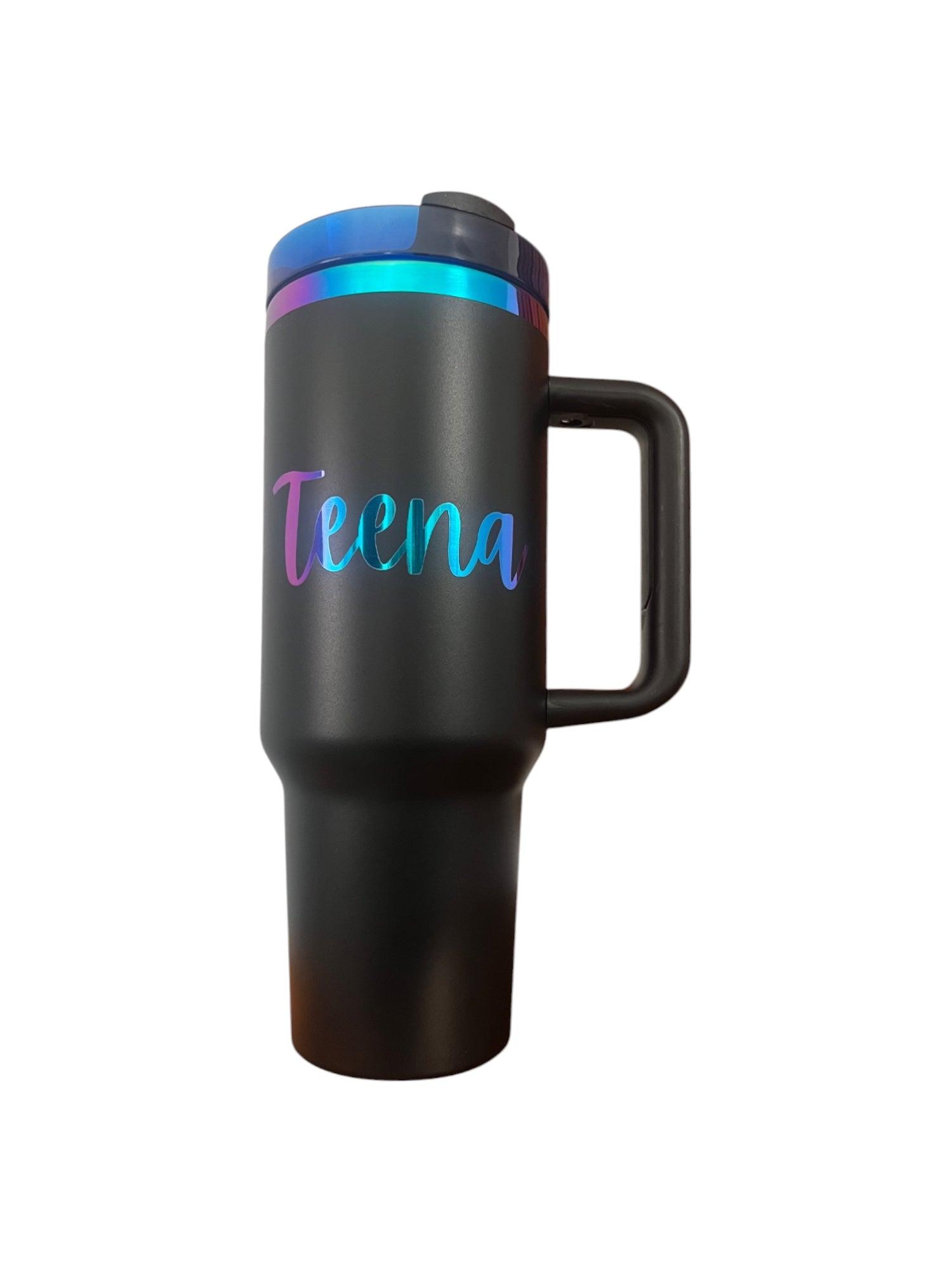 Blue & Purple Plated Tumblers