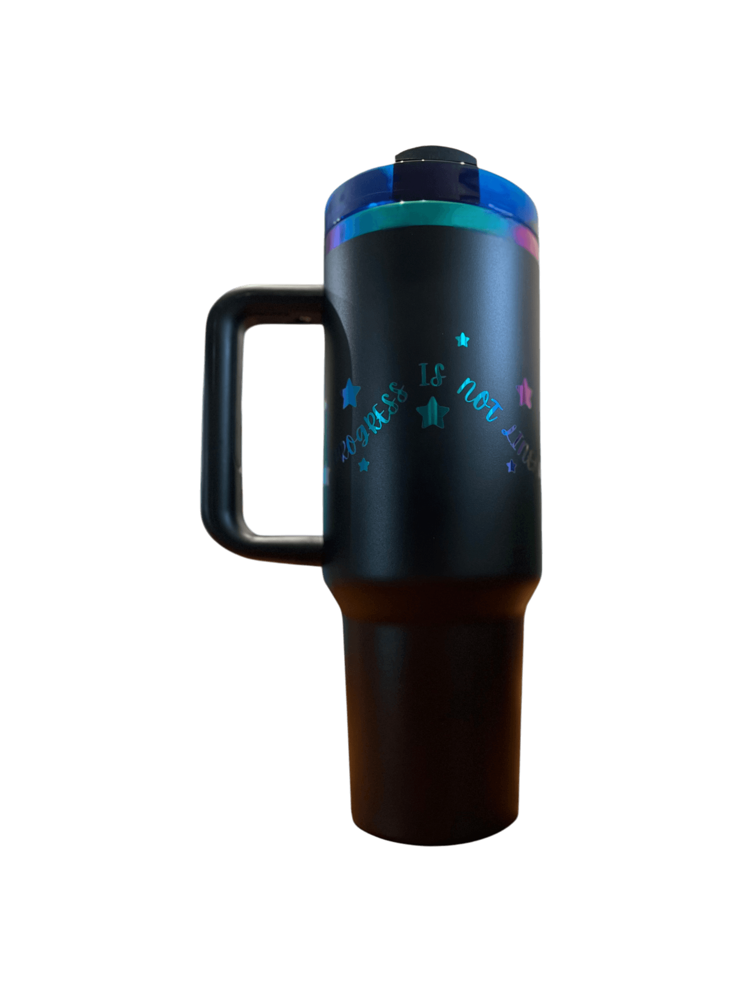 Blue & Purple Plated Tumblers